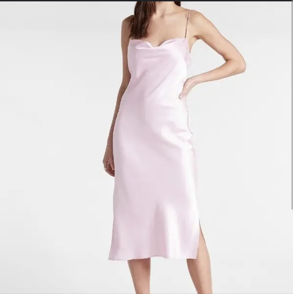Express Cowl Neck Dress
